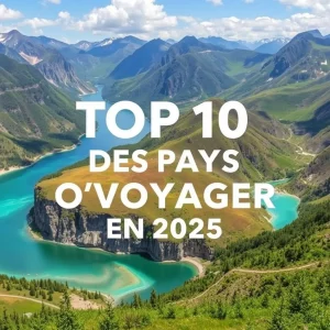 Lire la suite à propos de l’article Top 10 des destinations où voyager en 2025